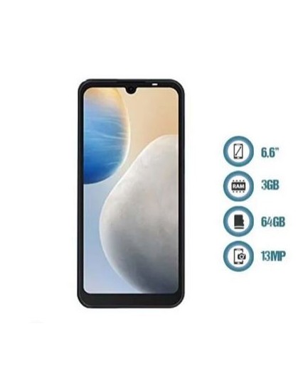 Tecno Pop 7 Pro 6.6" 3GB RAM 64GB ROM 13MP - Endless Black