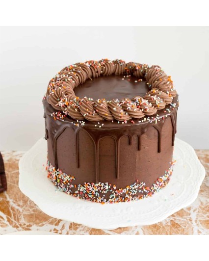 Luscious Chocolate Drip Cake