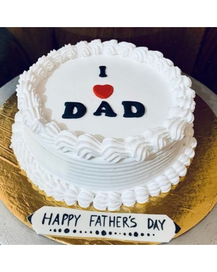 Cream Cake for Fathers Day