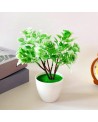 Artificial Potted Plants Fake Flower Bonsai Home-Green