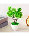 Artificial Potted Plants Fake Flower Bonsai Home-Green