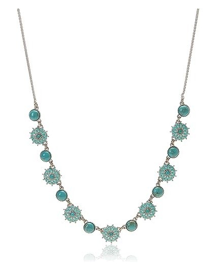 Lucky Brand Turquoise Collar Necklace