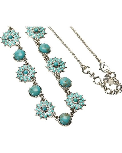 Lucky Brand Turquoise Collar Necklace