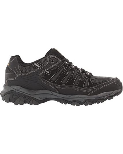 skechers mens afterburn memory foam lace up sneaker