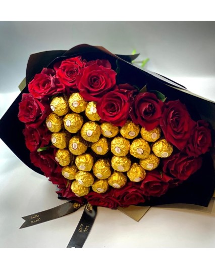 Sweets and flowers