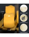 SHYMERY Flameless Votive Candles