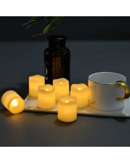 SHYMERY Flameless Votive Candles