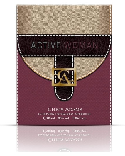 Chris Adams Active Woman  Perfume 80ml